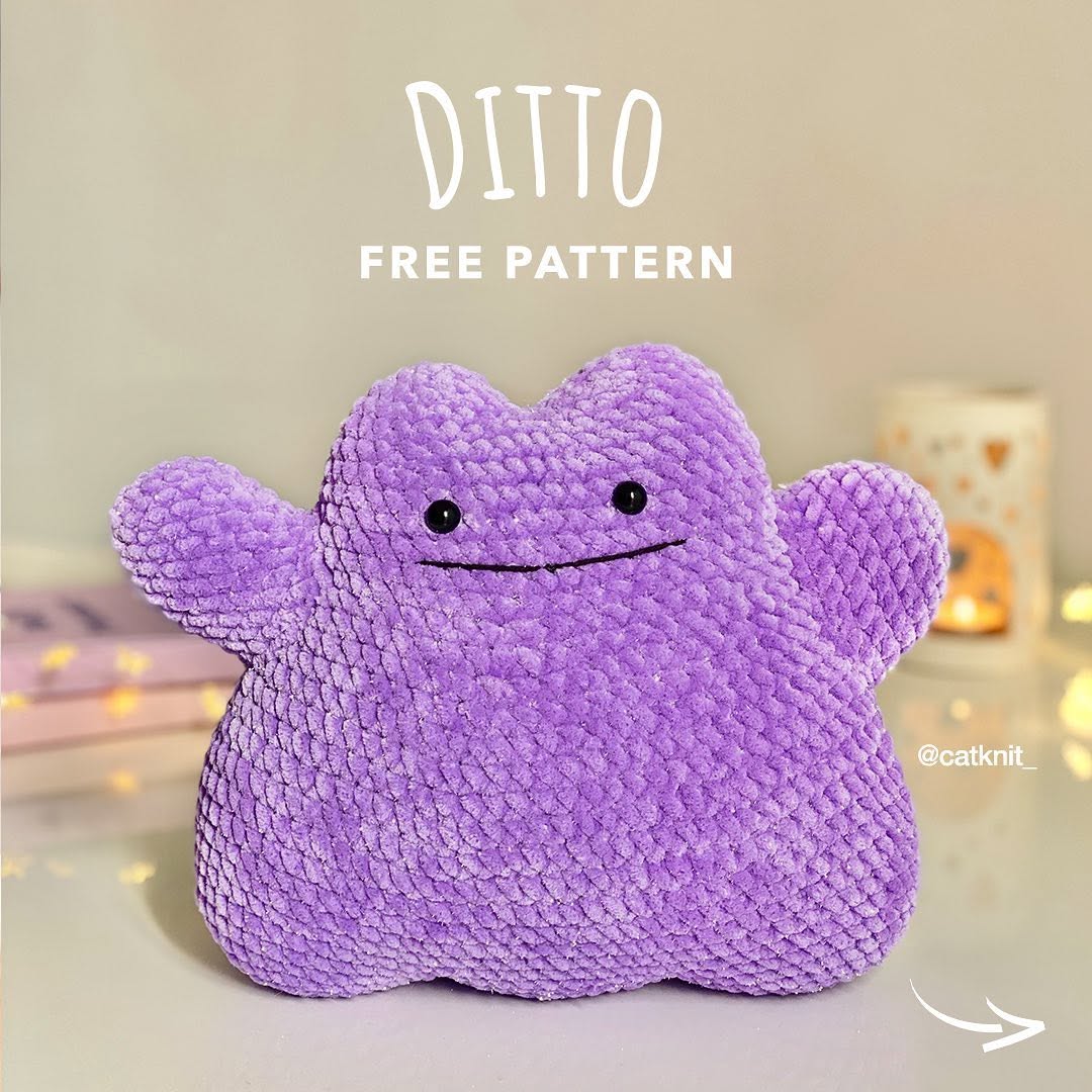 FREE Ditto Crochet Pattern