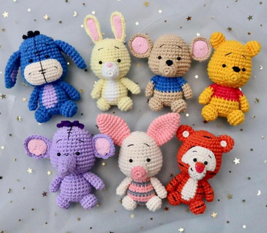 Winnie the Pooh & Friends – Crochet Amigurumi Patterns