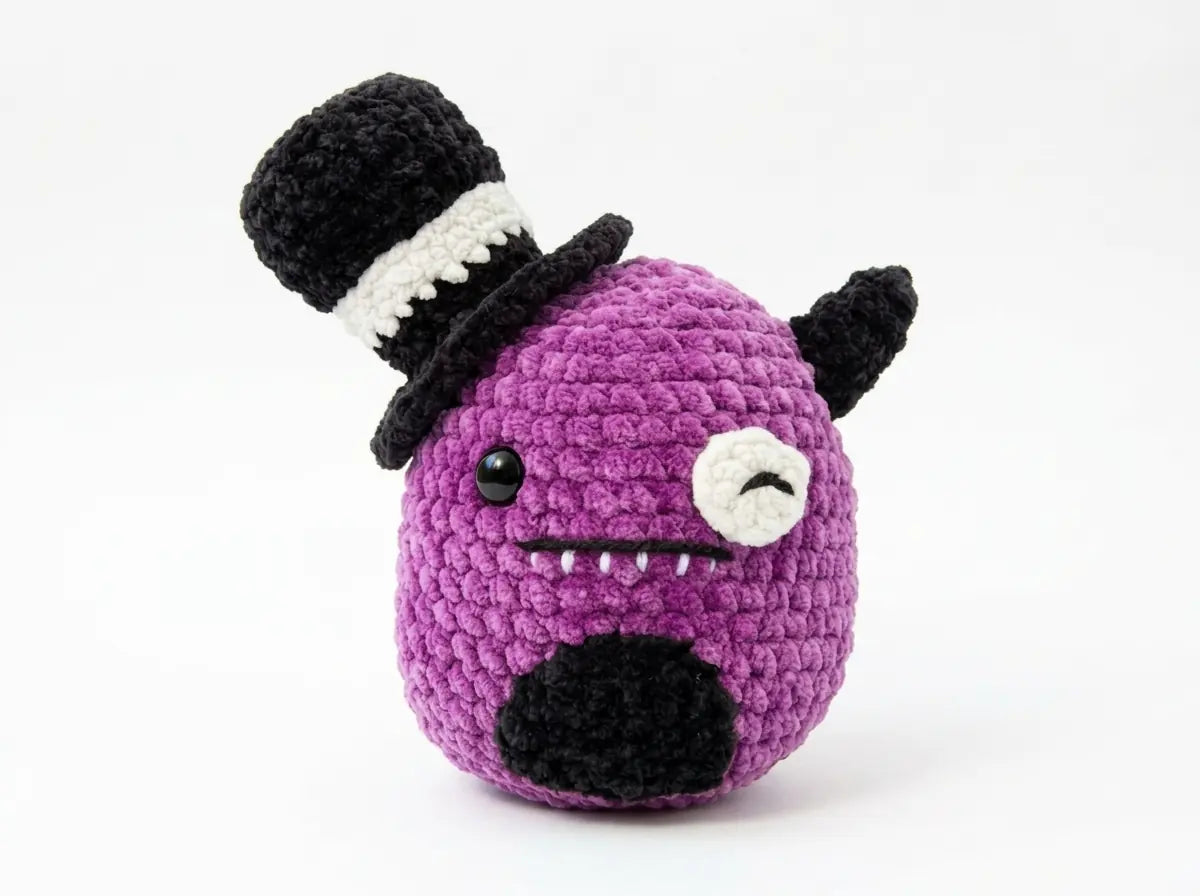 Cute Monster Crochet Pattern: Step-by-Step Amigurumi PDF