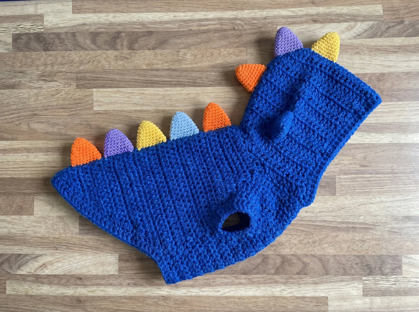 Dinosaur Dog Jumper Crochet Pattern: Step-by-Step Pet Sweater PDF