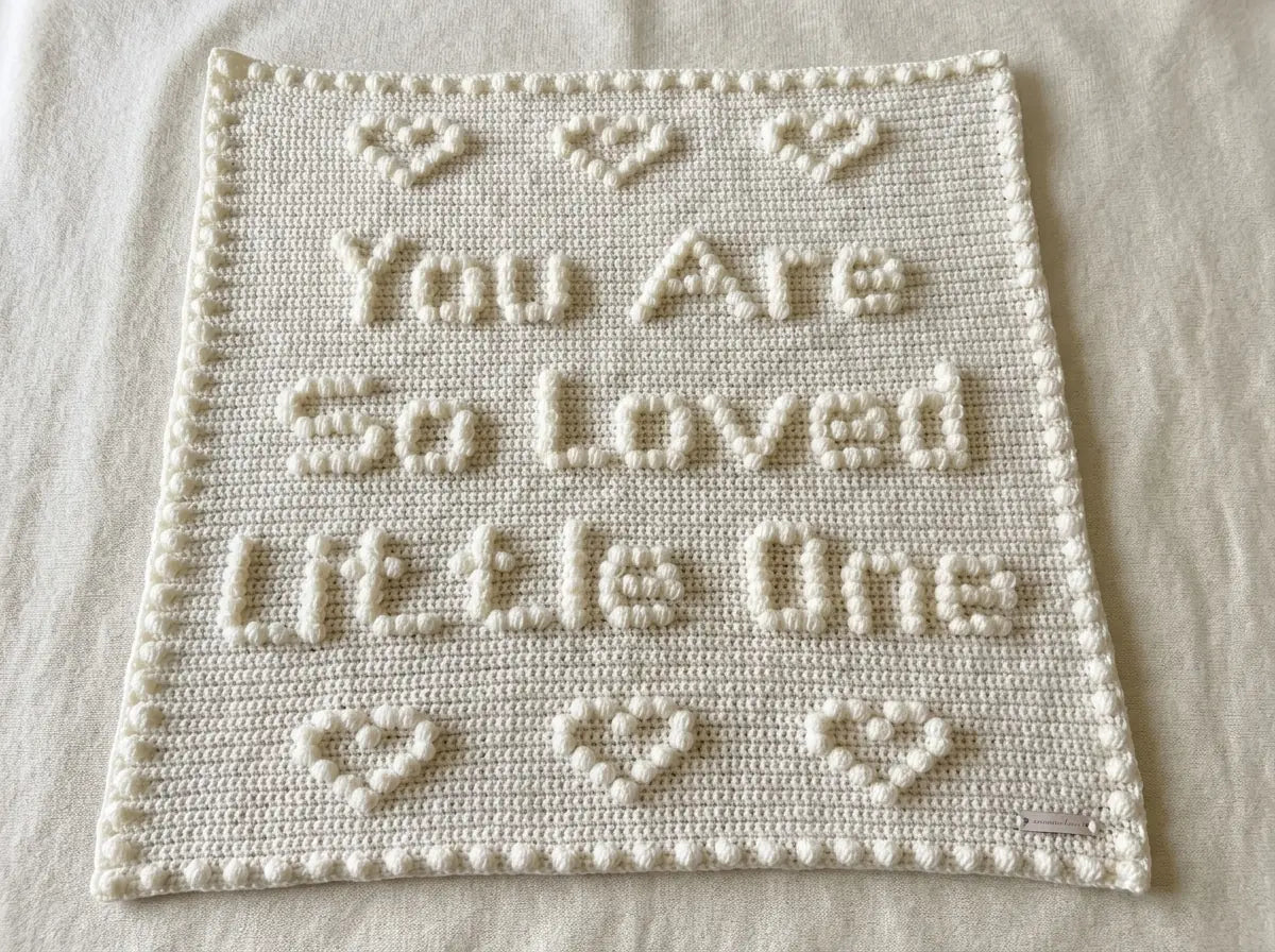 Love Blanket Crochet Pattern: Step-by-Step Valentine Afghan PDF
