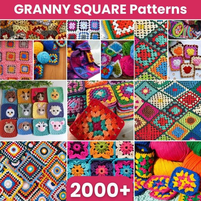2000+ Crochet Patterns โ Instant Download for Every Project! ๐งถ
