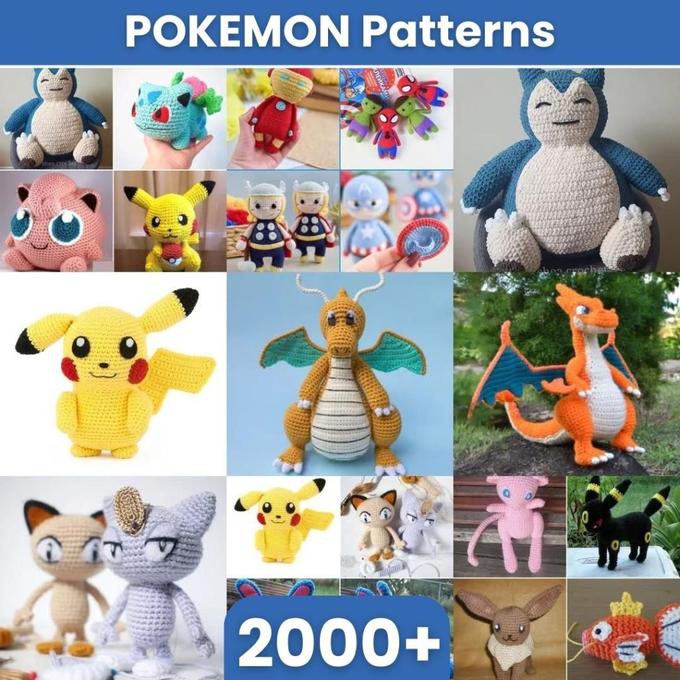Ultimate Amigurumi Collection β 2000+ Crochet PDF Patterns Bundle