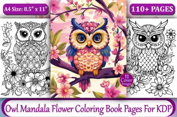 110+ Owl Mandala Coloring Pages