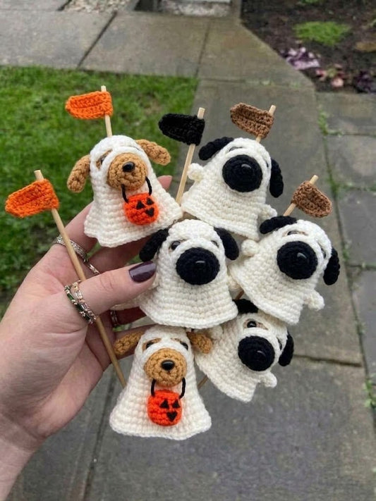 Halloween Puppy Amigurumi Pattern: Step-by-Step Crochet PDF