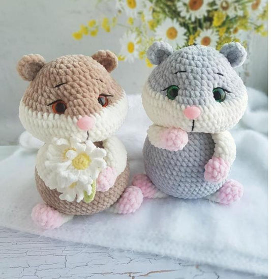 Cute Amigurumi Hamster Crochet Pattern