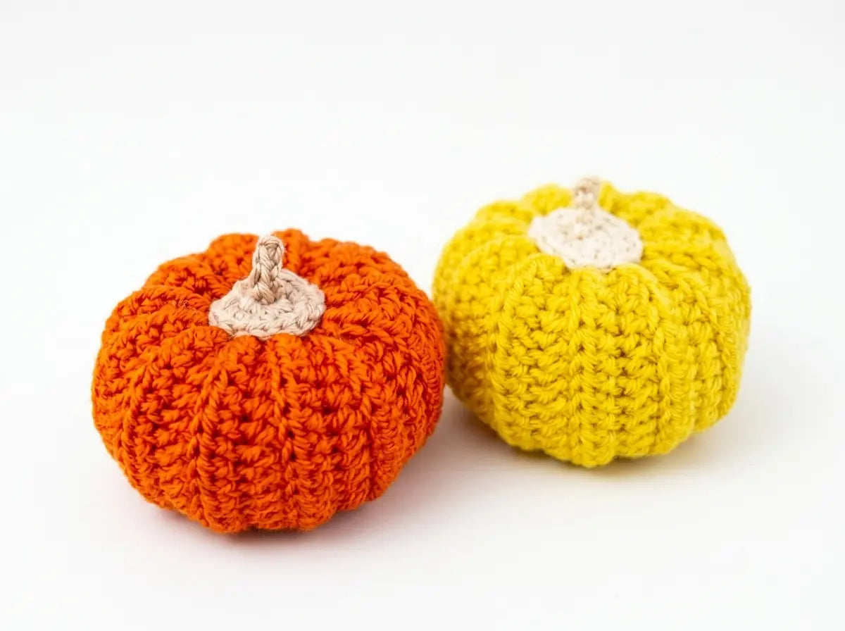 Amigurumi Orange Pumpkin Pattern: Step-by-Step Crochet PDF