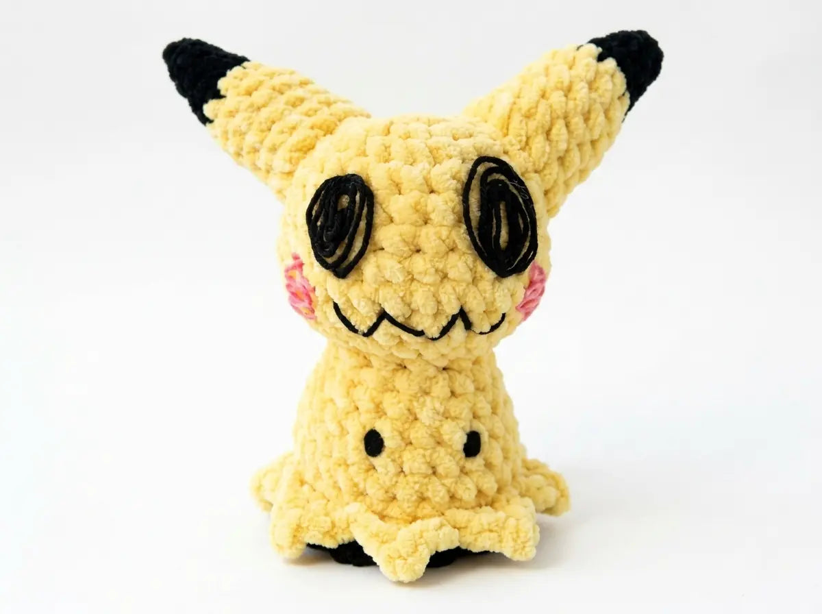 Baby Mimikyu Pokemon Crochet Pattern: Step-by-Step Amigurumi PDF