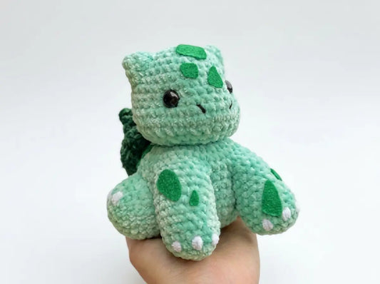 Bulbasaur Tash Crochet Pattern: Step-by-Step Amigurumi PDF