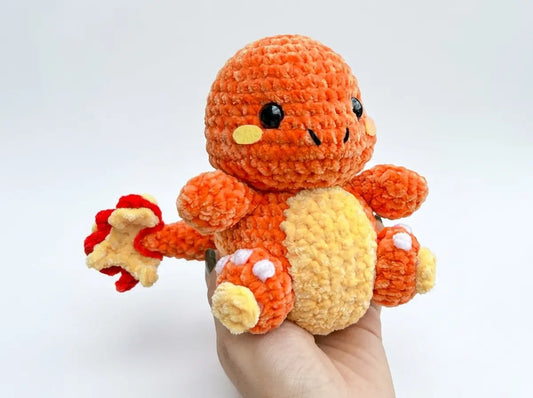 Charmander Crochet Pattern: Step-by-Step Amigurumi PDF