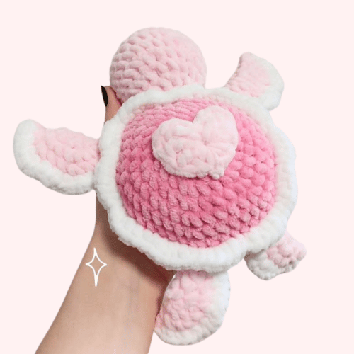 🐢 Valentine Turtle – Free Crochet Pattern 💕