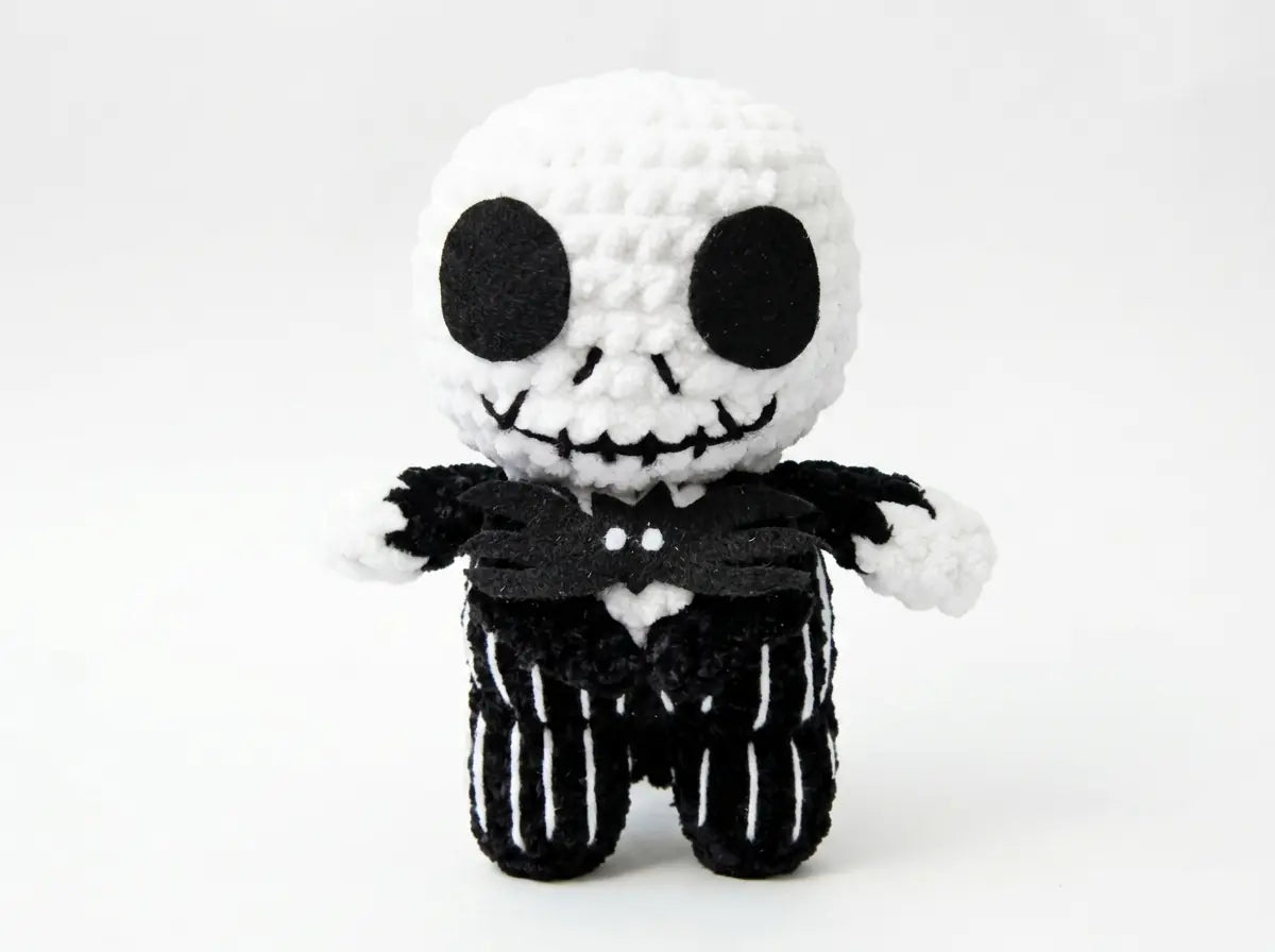Jack Skellington Amigurumi Crochet Pattern: Step-by-Step PDF