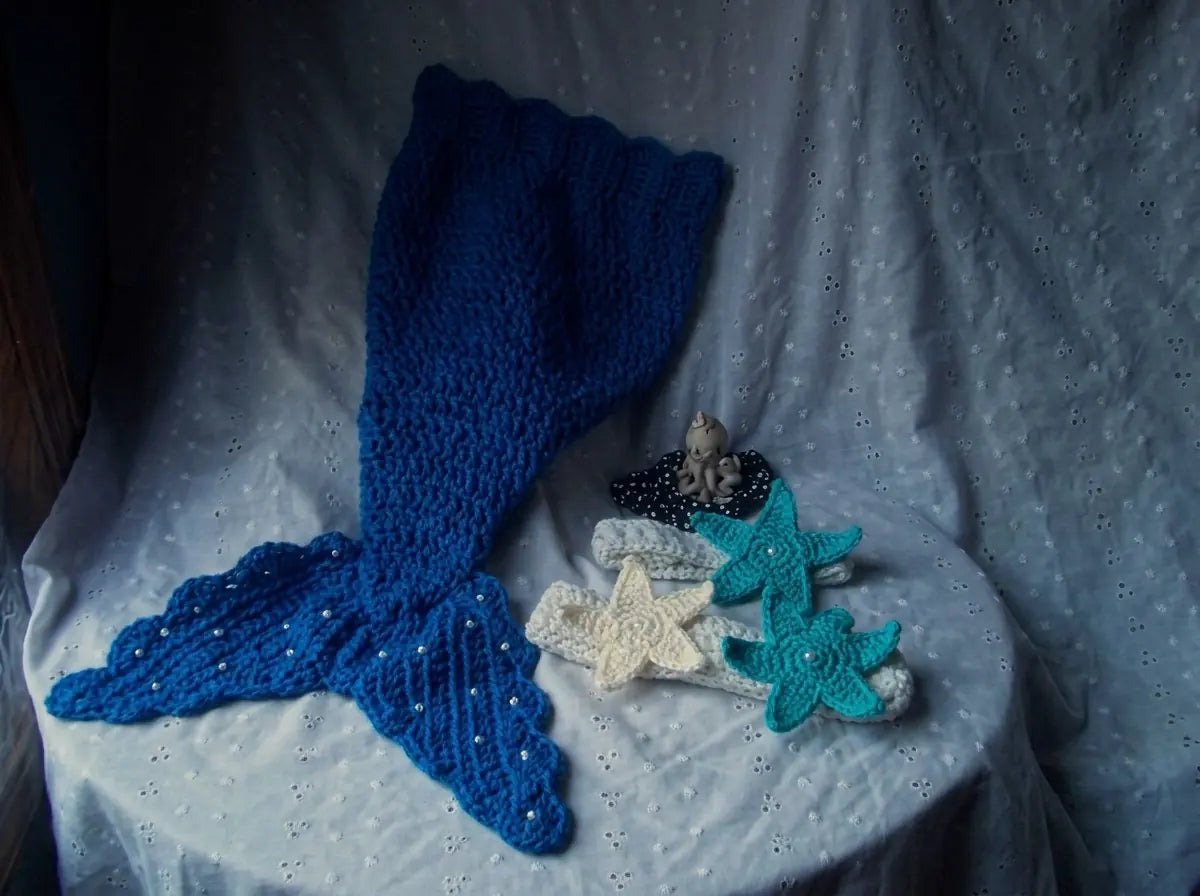 Mermaid Outfit Baby Crochet Pattern: Step-by-Step Newborn PDF