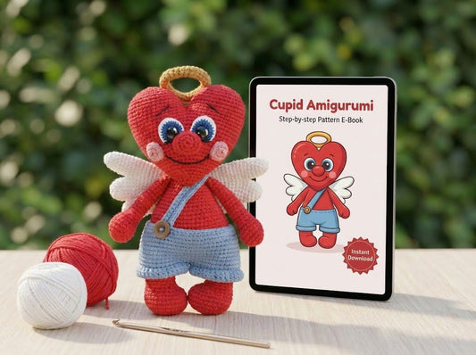 Mr. Heart Crochet Pattern: #1 Adorable Love Gift (PDF)