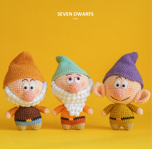 Seven Dwarfs – Crochet Amigurumi Patterns 🧙