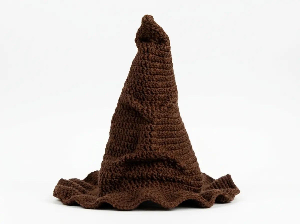 Sorting Hat Crochet Pattern: Step-by-Step Wizard Hat PDF