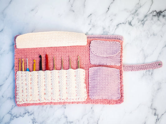 Crochet Hook Holder Pattern: Step-by-Step Organizer PDF