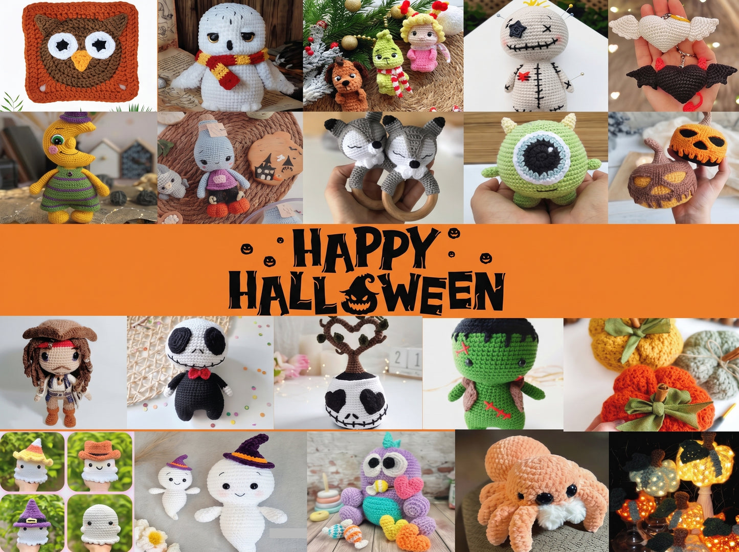 Ultimate Halloween Crochet Collection: 100 Spooky Patterns